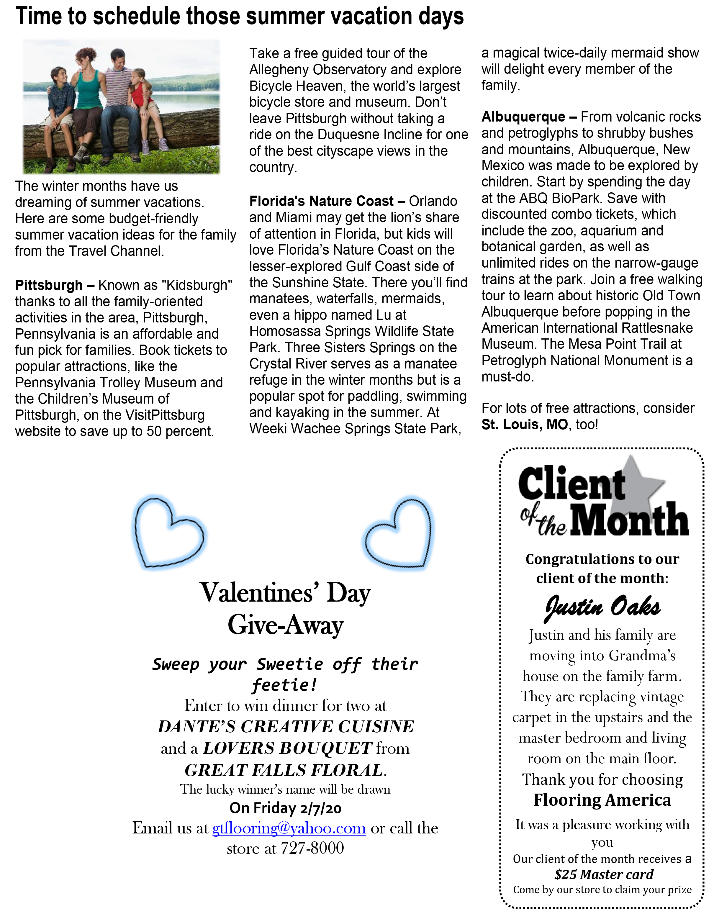 January Issue of The Neighborhood Adviser - Page 3