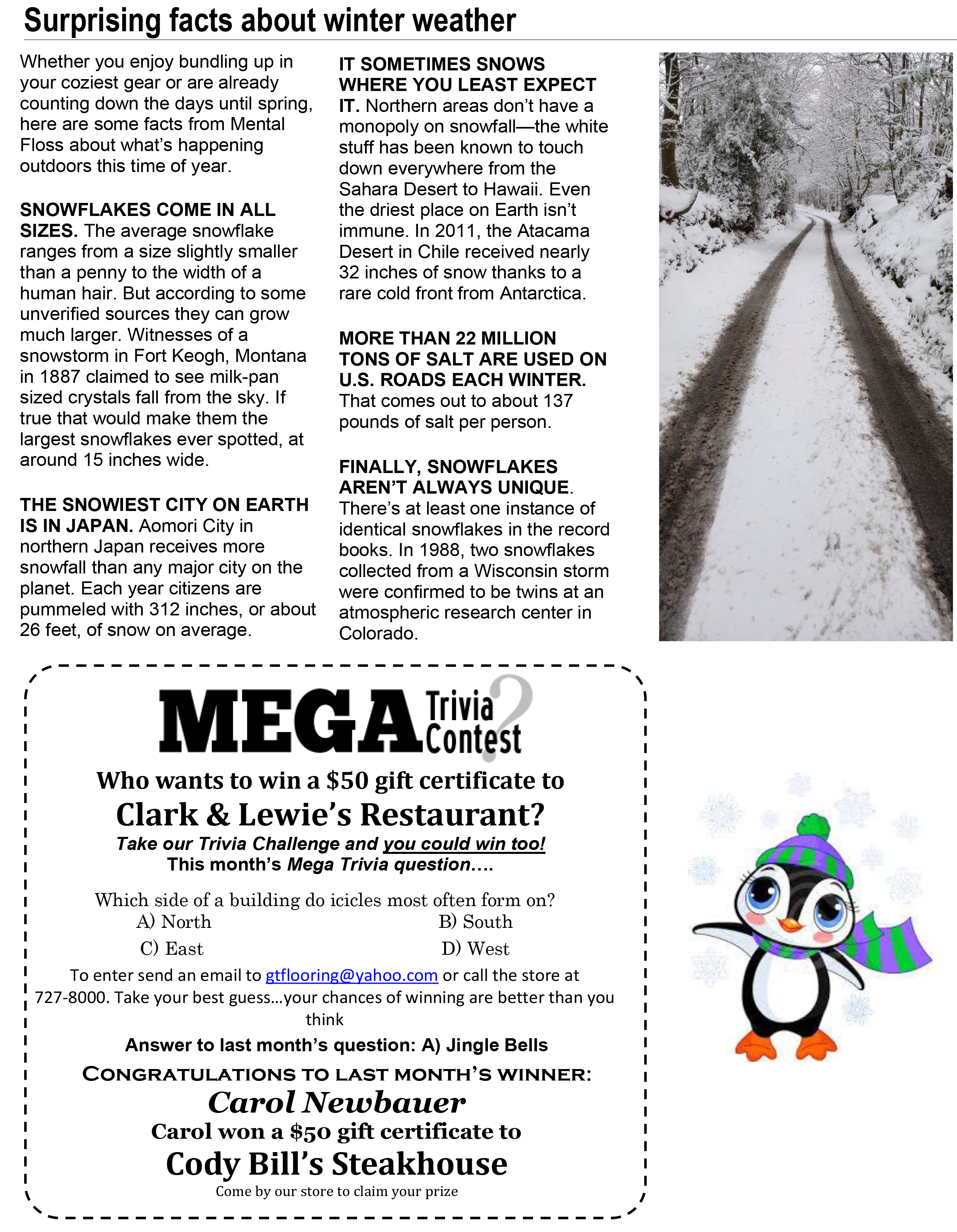 January Issue of The Neighborhood Adviser - Page 2