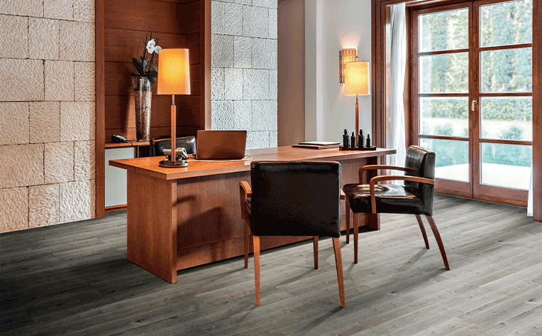 vinyl dining room flooring in hotel